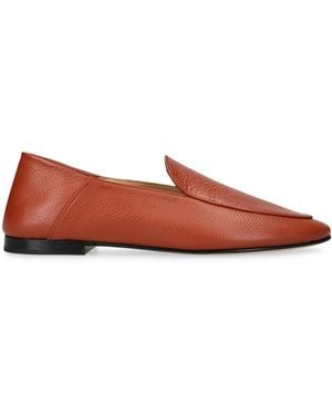 Dear Frances Leather Gio Loafers - Red