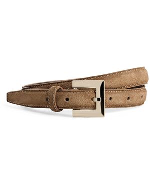 Anine Bing Suede Nicola Belt - Brown