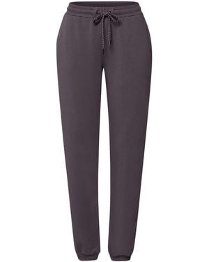 Hanro Organic Cotton-Blend Natural Living Long Trousers - Purple