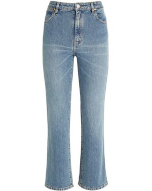 JOSEPH Duke Straight-Leg Jeans - Blue