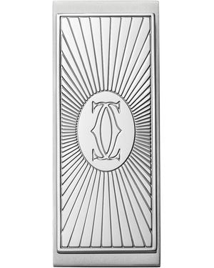 Cartier C De Money Clip - White