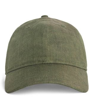 Stetson Linen Baseball Cap - Green