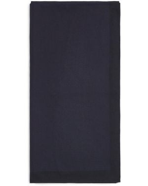 Colombo Cashmere-Silk Stole - Blue