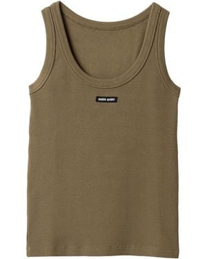Miu Miu Jersey Tank Top - Green