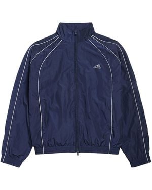 Balenciaga Technical Zip-Up Jacket - Blue