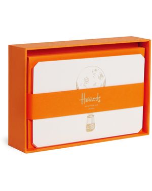 Harrods Correspondence Set - Orange