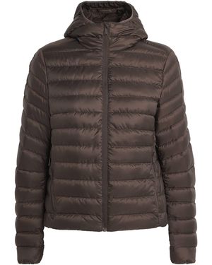 Canada Goose Quilted Aethera Hooded Jacket - Brown
