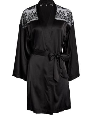 Aubade Midnight Whisper Robe - Black