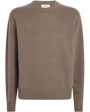 FRAME Cashmere Sweater - Brown