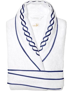 Pratesi Cotton Treccia Bathrobe - White