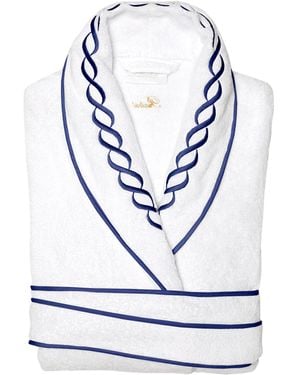 Pratesi Cotton Treccia Bathrobe - White