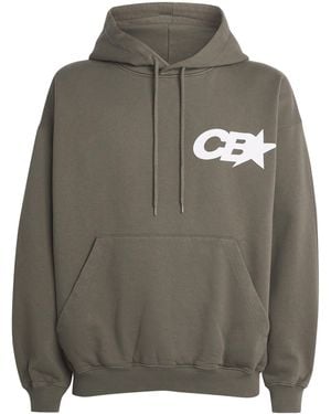 Cole Buxton Cotton Star Logo Hoodie - Gray