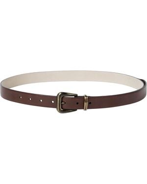Brunello Cucinelli Leather Belt - Brown