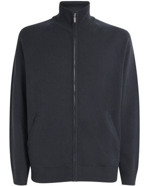 PAIGE Falberg Zip-Up Cardigan - Blue