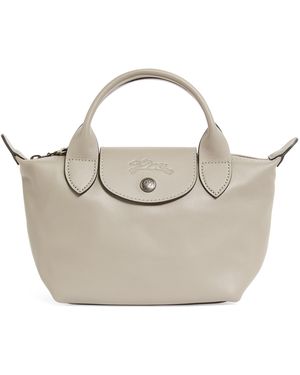 Longchamp Extra-Small Leather Le Pliage Xtra Handbag - Metallic