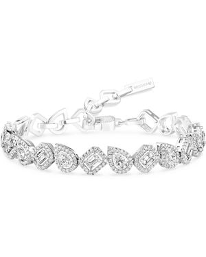 Messika My Twin Diamond And Tennis Bracelet - White