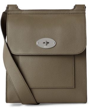 Mulberry Leather Antony Cross-Body Bag - Green