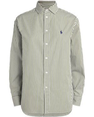 Polo Ralph Lauren Cotton Stripe Shirt - Grey