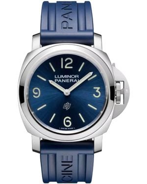 Panerai Stainless Steel Luminor Base Watch - Blue