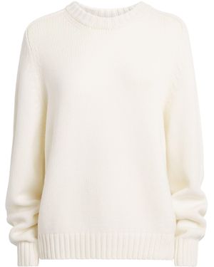 KHAITE Cashmere Mae Jumper - White