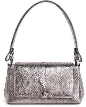 Vivienne Westwood Medium Hazel Top-Handle Bag - Grey