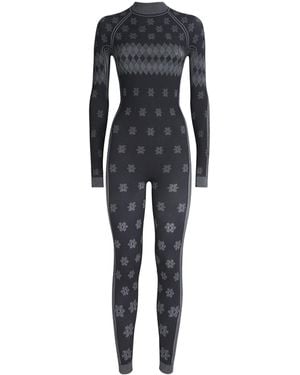 Skims First Layers High-Neck Jumpsuit - Black