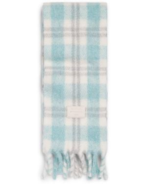 Acne Studios Alpaca-Wool-Blend Fringe Scarf - Blue