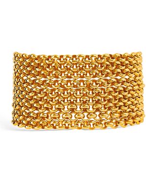 Timeless Pearly Plated Multi-Chain Bracelet - Metallic