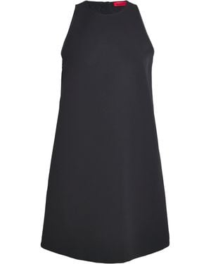 MAX&Co. Twill Tunic Mini Dress - Black