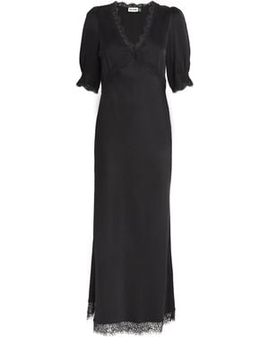 RIXO London Annina Maxi Dress - Black