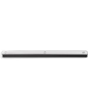 Cartier Stainless Steel Santos De Tie Clip - White