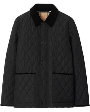 Burberry Quilted Barn Jacket - Black