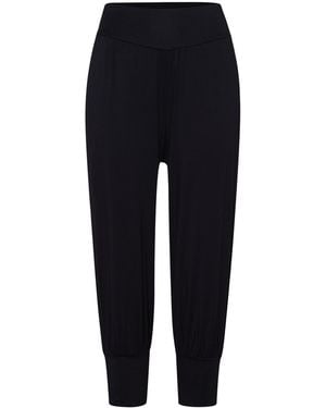 Hanro Stretch-Modal Yoga Pants - Blue