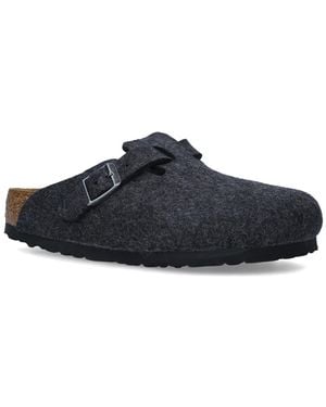 Birkenstock Wool Boston Sandals - Blue