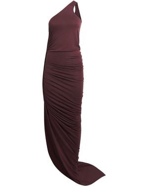 Rick Owens Asymmetrical Abito Edfu Gown - Purple