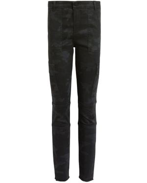 AllSaints Camouflage Duran Skinny Cargo Jeans - Black