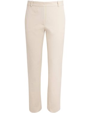 JOSEPH New Eliston Slim Tailored Trousers - Natural