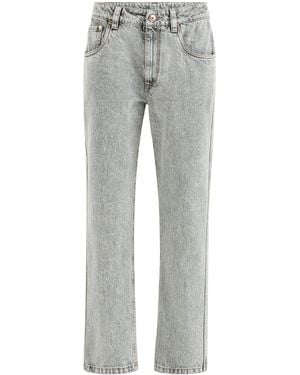Brunello Cucinelli Authentic Straight Jeans - Grey