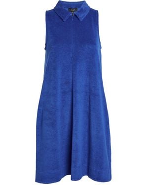 ME+EM Me+em Towelling Swing Dress - Blue