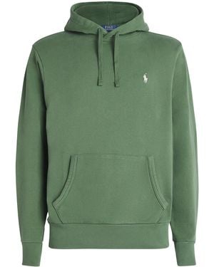 Polo Ralph Lauren Cotton Polo Pony Hoodie - Green