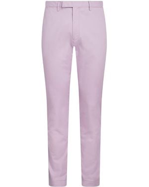 Polo Ralph Lauren Stretch-Cotton Slim Chinos - Purple