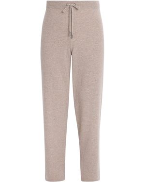 Johnstons of Elgin Cashmere Joggers - Grey
