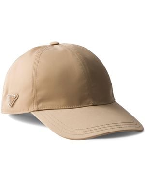 Prada Re-Nylon Baseball Cap - Natural