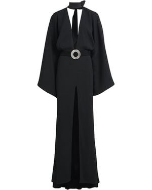 ‎Taller Marmo Belted Florida Kaftan Gown - Black