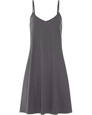 Hanro Cotton Silk Nightdress - Gray