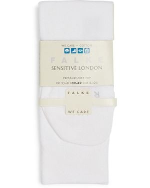 FALKE Sensitive London Socks - White