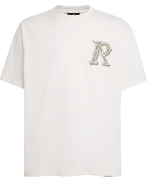 Represent Cotton Western Logo T-Shirt - White