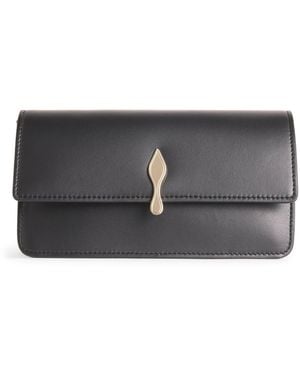 Christian Louboutin Betina Mini Leather Cross-Body Bag - Black