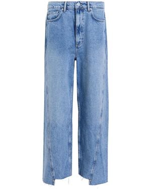 AllSaints Fox Wide-Leg Jeans - Blue