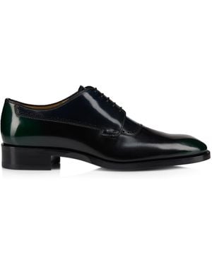 Christian Louboutin Sartoby Patent Leather Derby Shoes - Black
